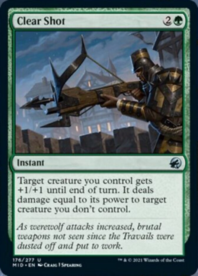 Clear Shot [Innistrad: Midnight Hunt] | Card Citadel