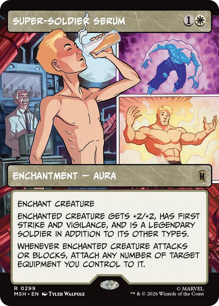 Super-Soldier Serum (Borderless) [Marvel Super Heroes] | Card Citadel