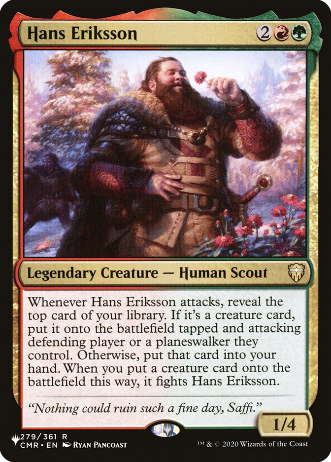 Hans Eriksson [The List] | Card Citadel