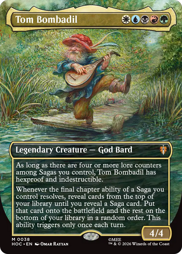 Tom Bombadil (Borderless) [The Hobbit] | Card Citadel