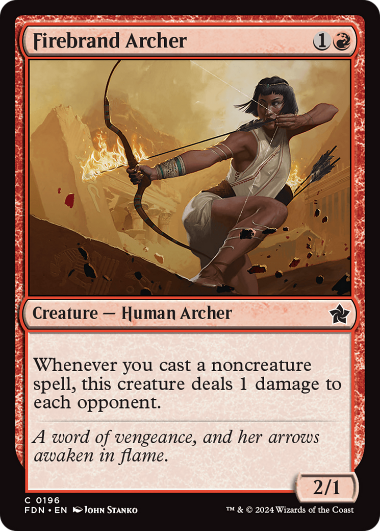 Firebrand Archer [Foundations] | Card Citadel