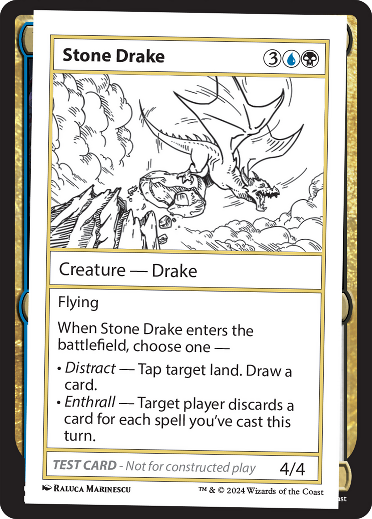 Stone Drake [Mystery Booster 2 Playtest Cards] | Card Citadel