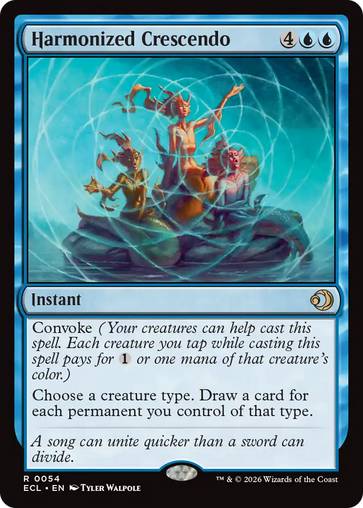 Harmonized Crescendo [Lorwyn Eclipsed] | Card Citadel
