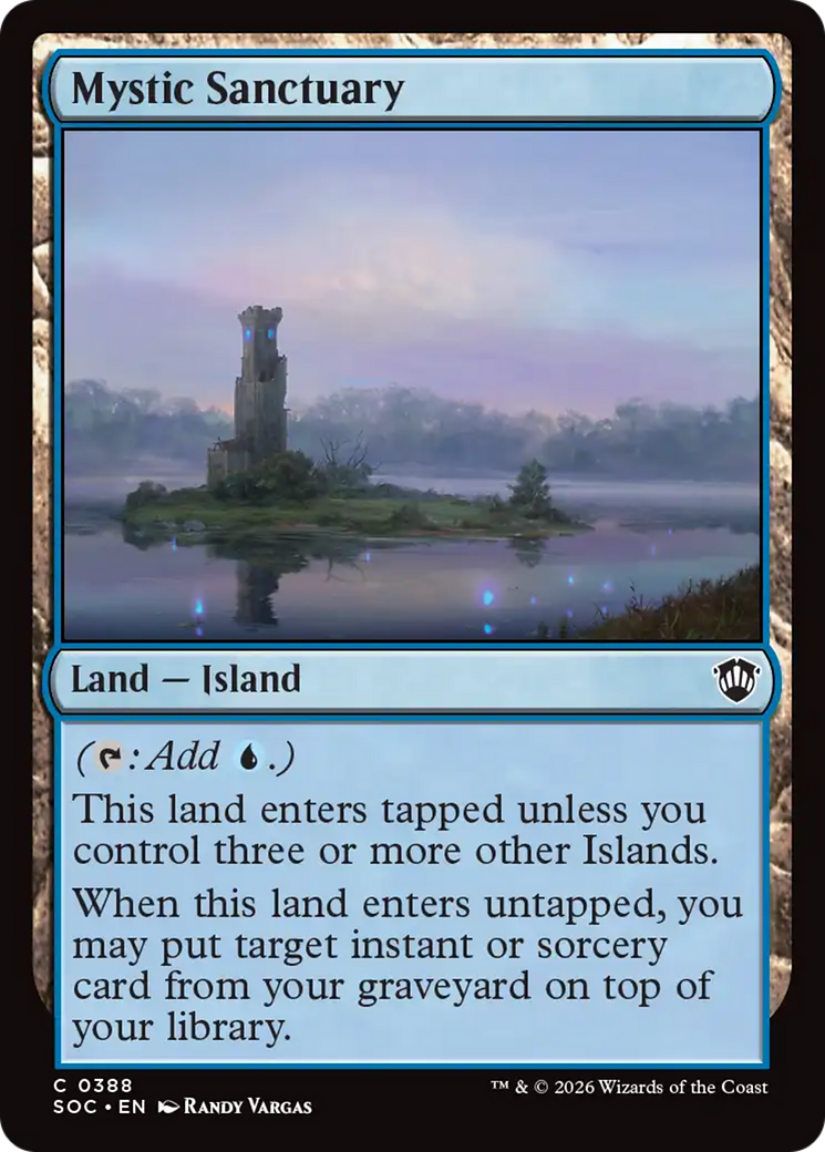 Mystic Sanctuary [Secrets of Strixhaven Commander] | Card Citadel