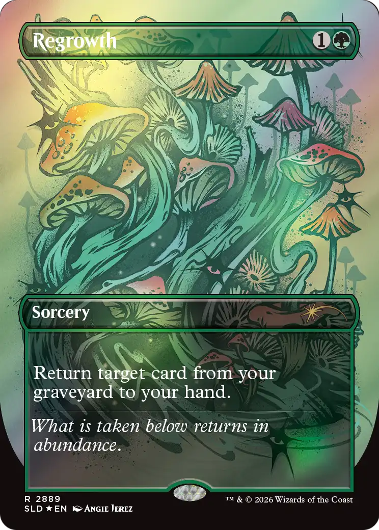 Regrowth (2889) [Secret Lair Drop Series] | Card Citadel