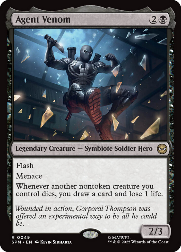 Agent Venom [Marvel's Spider-Man] | Card Citadel