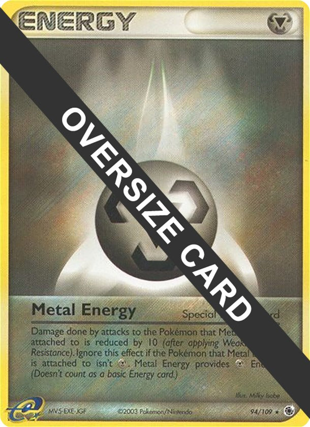 Metal Energy (94/109) (Jumbo Card) [EX: Ruby & Sapphire] | Card Citadel