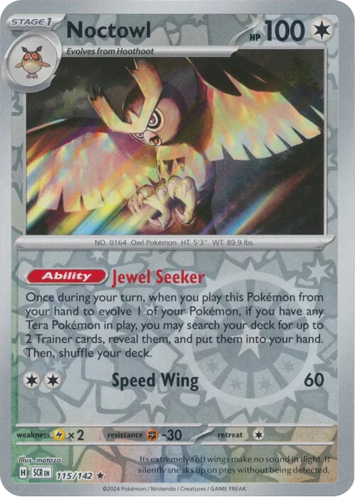 Noctowl (115/142) [Scarlet & Violet: Stellar Crown] | Card Citadel