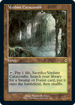 Verdant Catacombs (Retro Foil Etched) [Modern Horizons 2] | Card Citadel