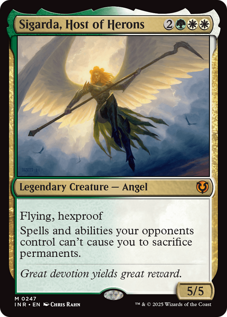 Sigarda, Host of Herons (Retro Frame) [Innistrad Remastered] | Card Citadel