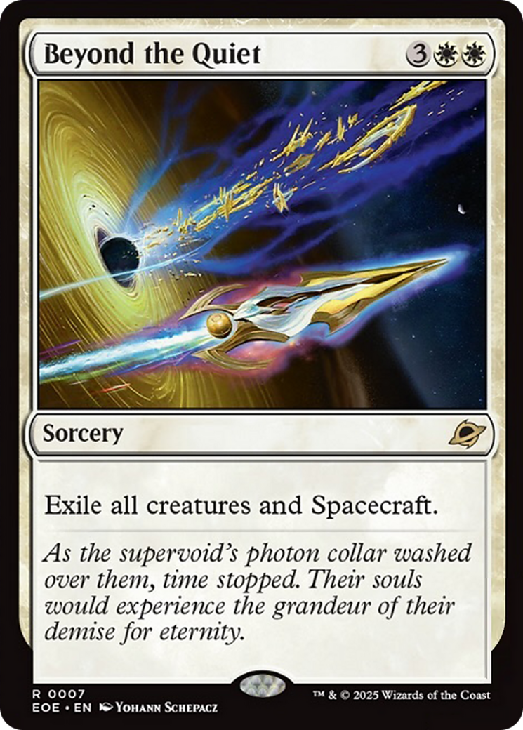 Beyond the Quiet [Edge of Eternities] | Card Citadel