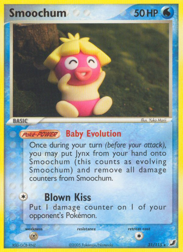 Smoochum (31/115) [EX: Unseen Forces] | Card Citadel