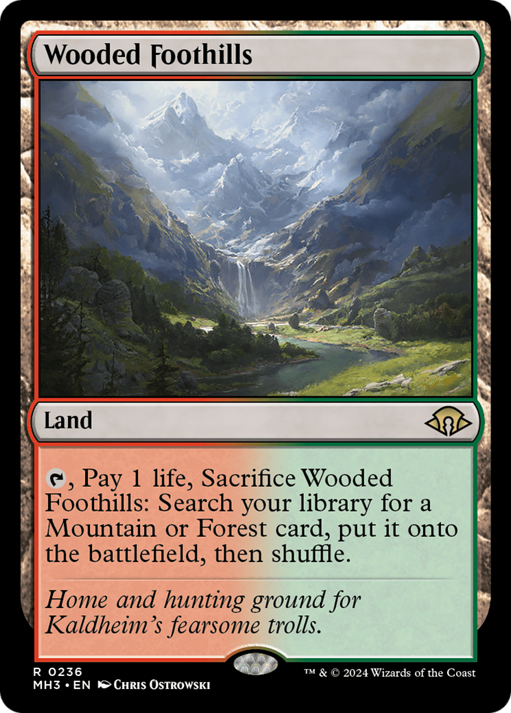 Wooded Foothills [Modern Horizons 3] | Card Citadel