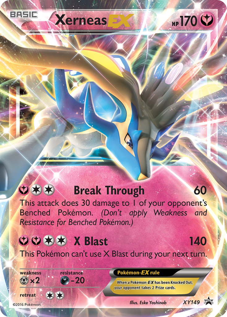 Xerneas EX (XY149) [XY: Black Star Promos] | Card Citadel