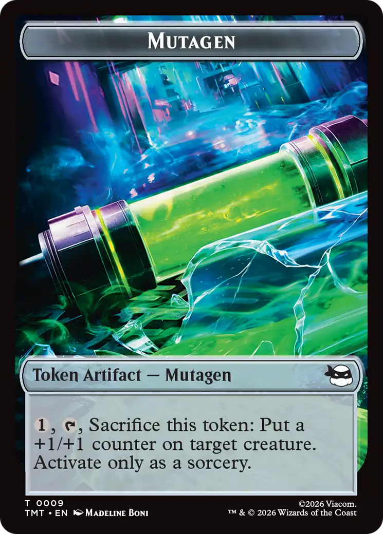 Mutagen // Food Double-Sided Token [Teenage Mutant Ninja Turtles Tokens] | Card Citadel