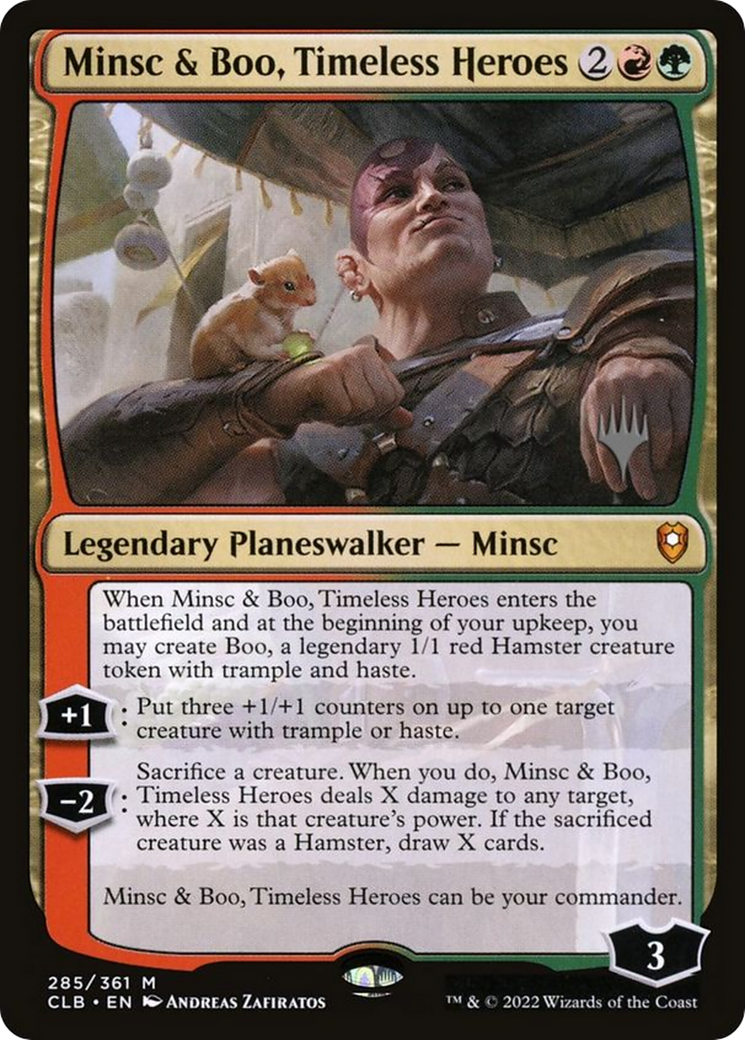 Minsc & Boo, Timeless Heroes (Promo Pack) [The Lost Caverns of Ixalan Promos] | Card Citadel