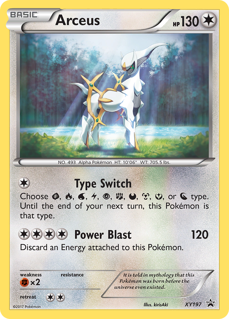 Arceus (XY197) [XY: Black Star Promos] | Card Citadel