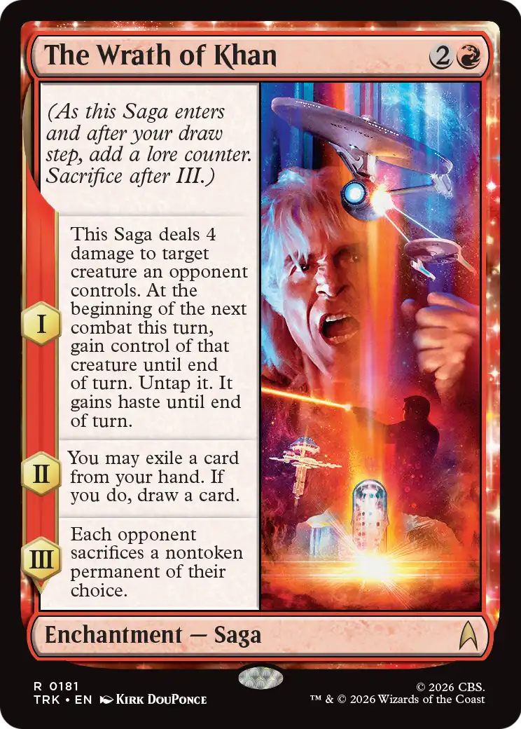The Wrath of Khan [Star Trek] | Card Citadel