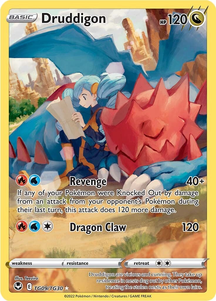 Druddigon (TG09/TG30) [Sword & Shield: Silver Tempest] | Card Citadel