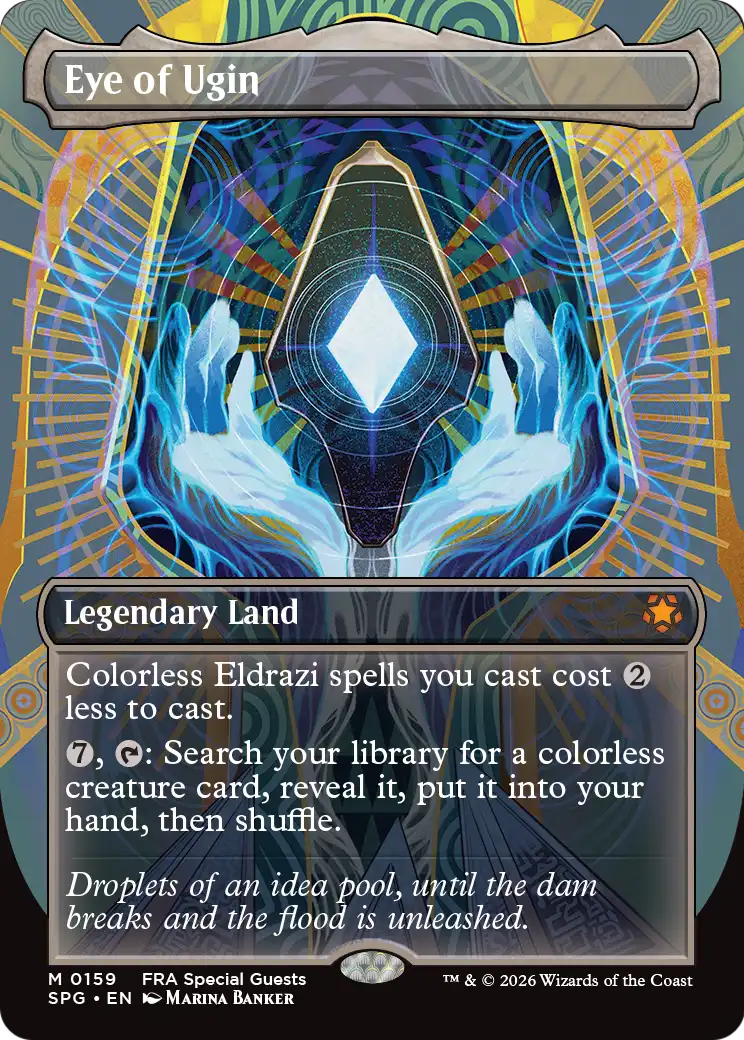 Eye of Ugin (Borderless) [Reality Fracture Special Guests] | Card Citadel