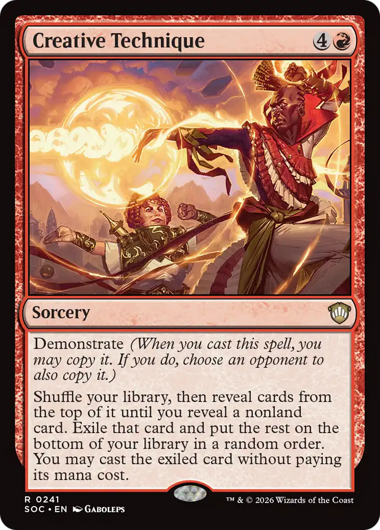Creative Technique [Secrets of Strixhaven Commander] | Card Citadel