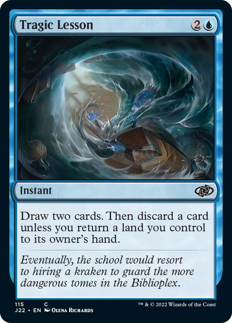 Tragic Lesson [Jumpstart 2022] | Card Citadel