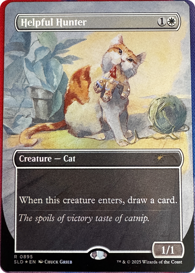 Helpful Hunter (0895) [Secret Lair Drop Series] | Card Citadel