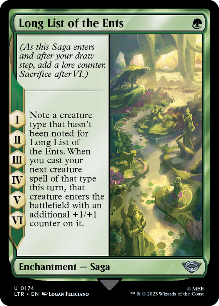 Long List of the Ents [The Lord of the Rings: Tales of Middle-Earth] | Card Citadel