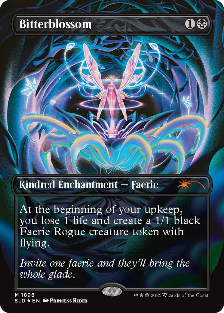 Bitterblossom (Double Rainbow Foil) [Secret Lair Drop Series] | Card Citadel