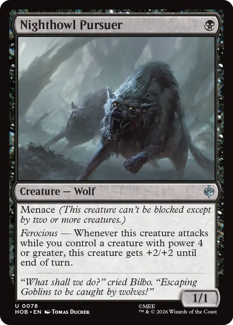 Nighthowl Pursuer [The Hobbit] | Card Citadel