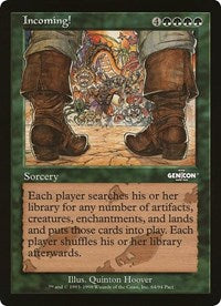 Incoming! (Oversized) [Oversize Cards] | Card Citadel