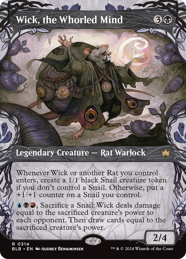 Wick, the Whorled Mind (Showcase) [Bloomburrow] | Card Citadel