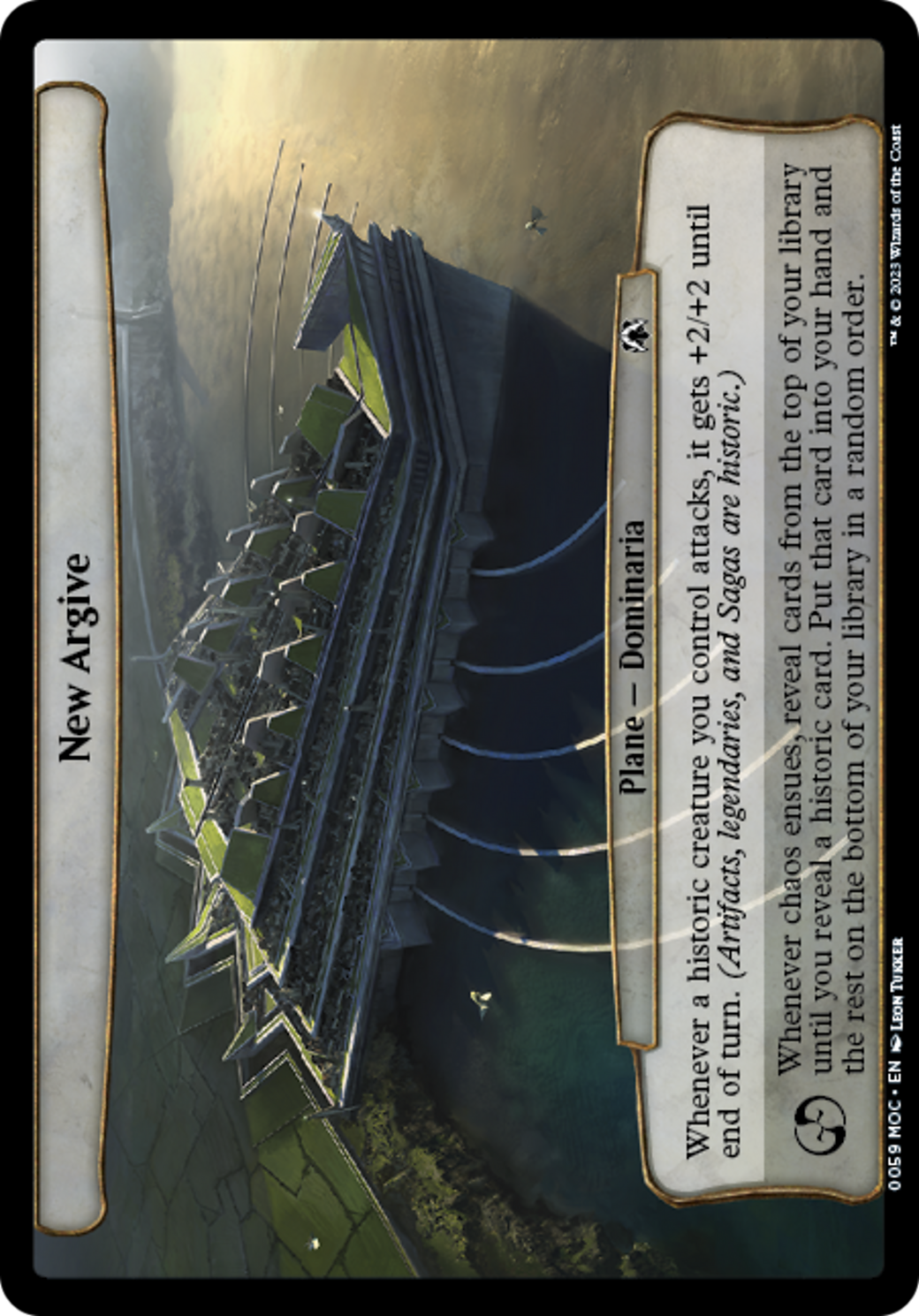 New Argive [March of the Machine Commander] | Card Citadel