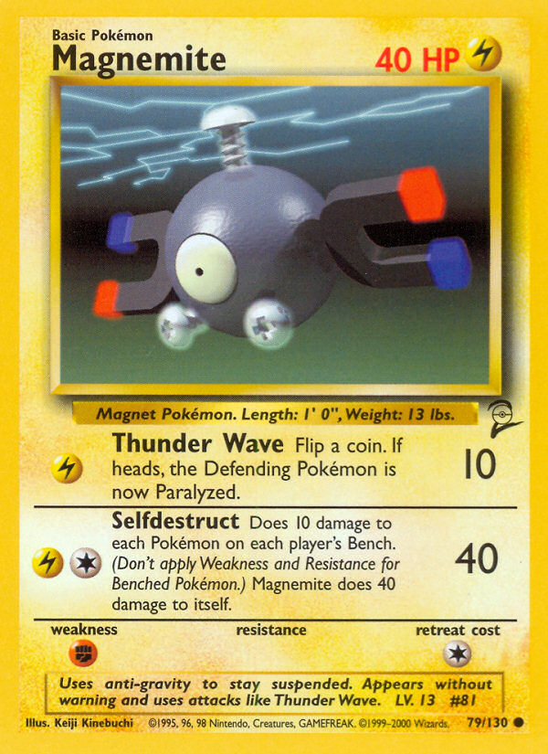 Magnemite (79/130) [Base Set 2] | Card Citadel