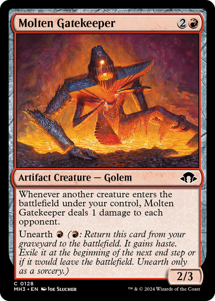 Molten Gatekeeper [Modern Horizons 3] | Card Citadel