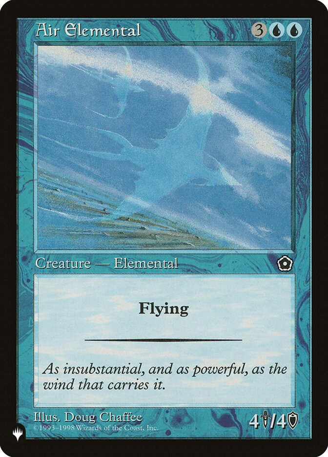 Air Elemental [The List] | Card Citadel