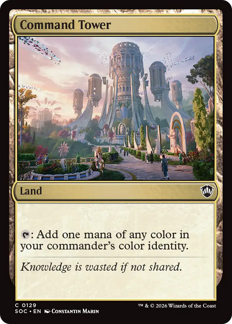 Command Tower [Secrets of Strixhaven Commander] | Card Citadel