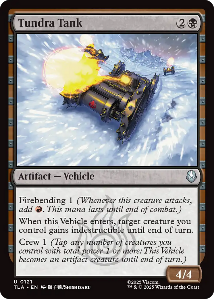 Tundra Tank [Avatar: The Last Airbender] | Card Citadel