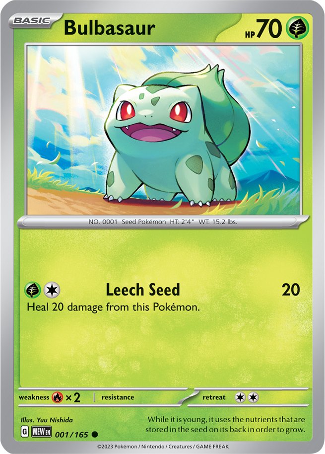 Bulbasaur (001/165) [Scarlet & Violet: 151] | Card Citadel