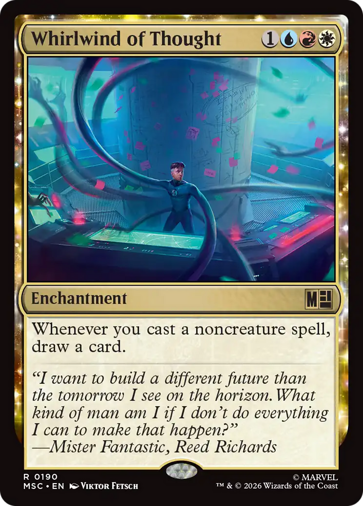 Whirlwind of Thought (Surge Foil) [Marvel Super Heroes Commander] | Card Citadel