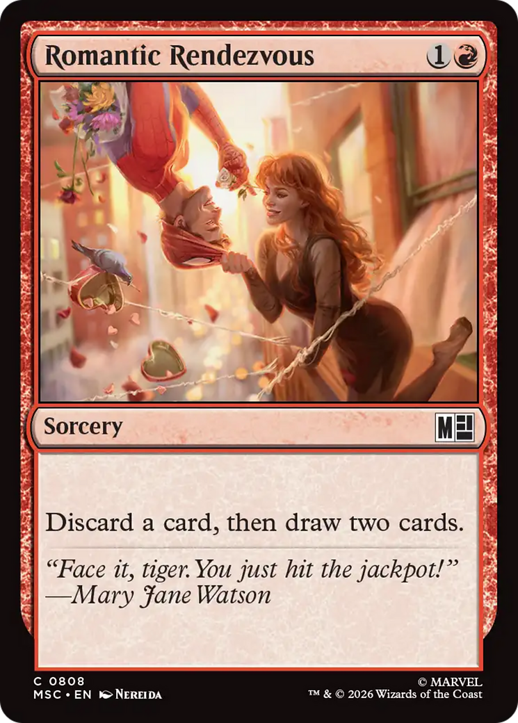 Romantic Rendezvous [Marvel Super Heroes Commander] | Card Citadel