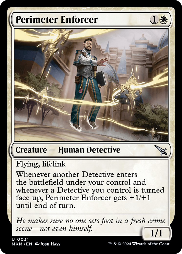 Perimeter Enforcer [Murders at Karlov Manor] | Card Citadel