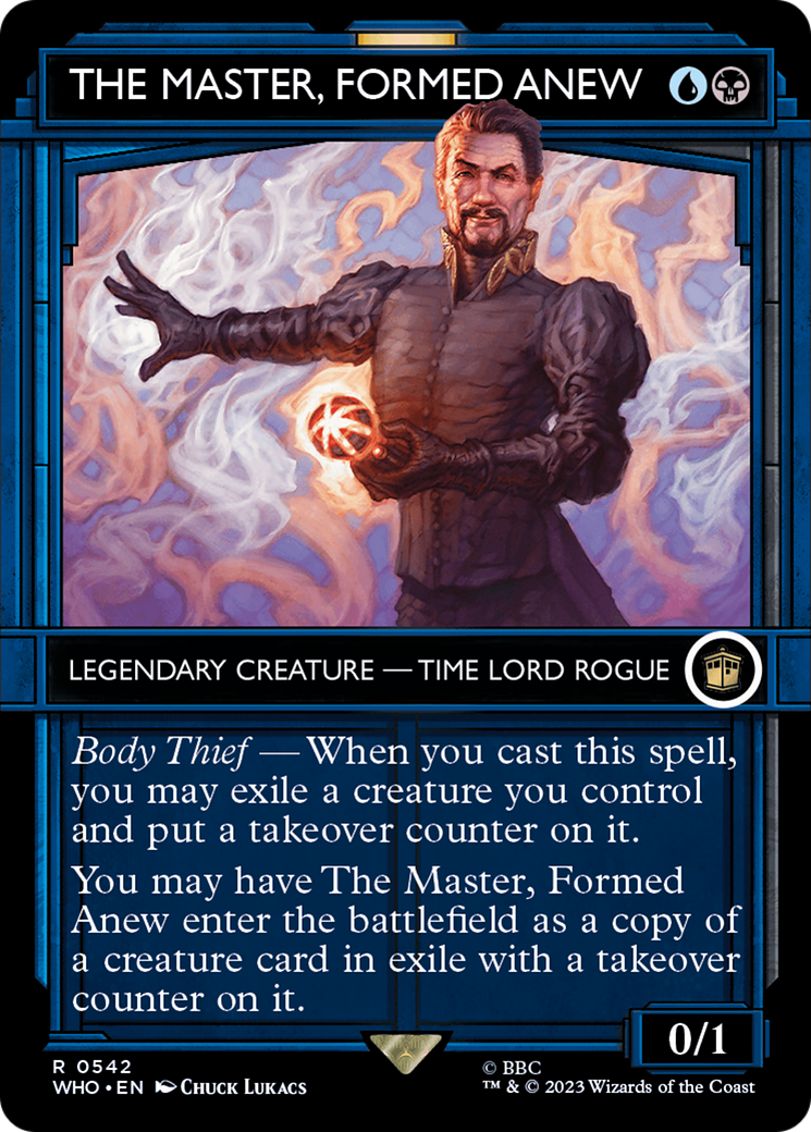 The Master, Formed Anew (Showcase) [Doctor Who] | Card Citadel