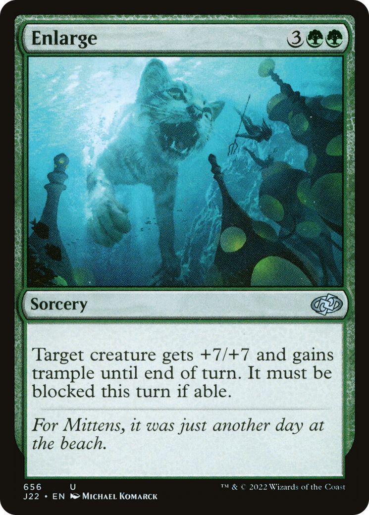 Enlarge [Jumpstart 2022] | Card Citadel