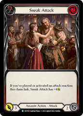 Sneak Attack (Red) [OUT018] (Outsiders)  Rainbow Foil | Card Citadel