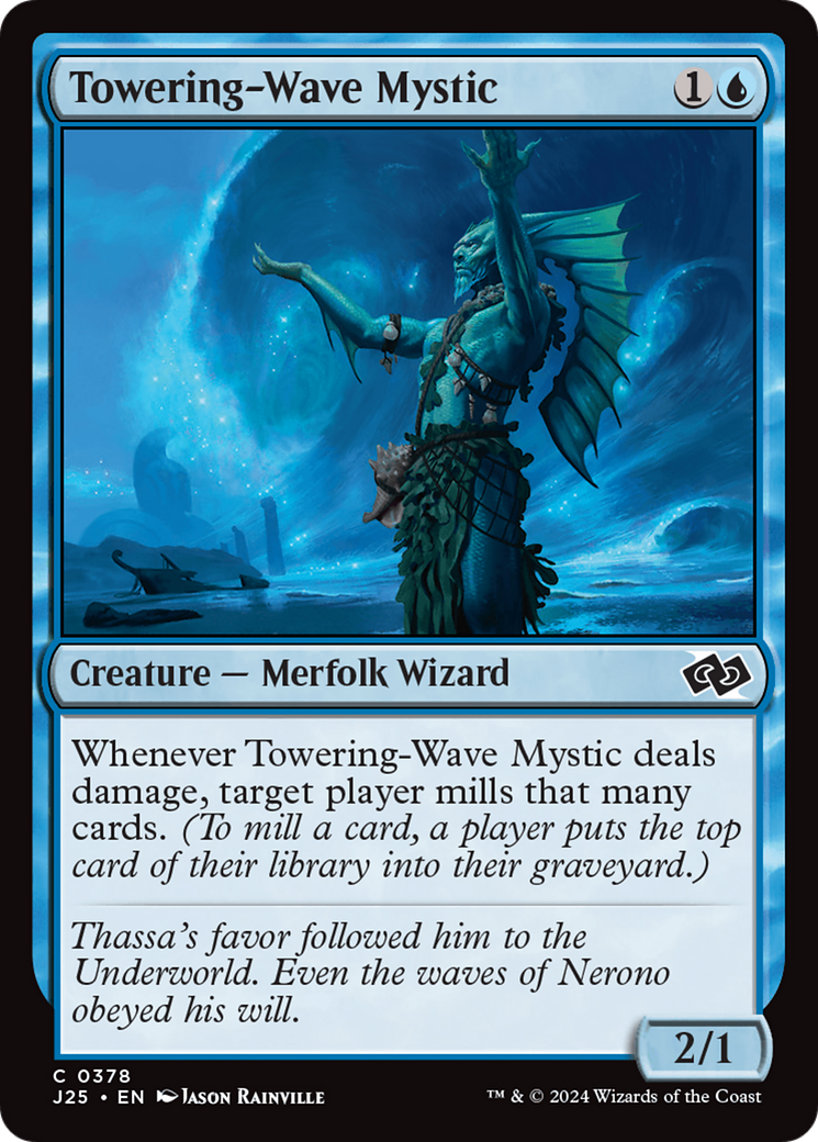 Towering-Wave Mystic [Foundations Jumpstart] | Card Citadel