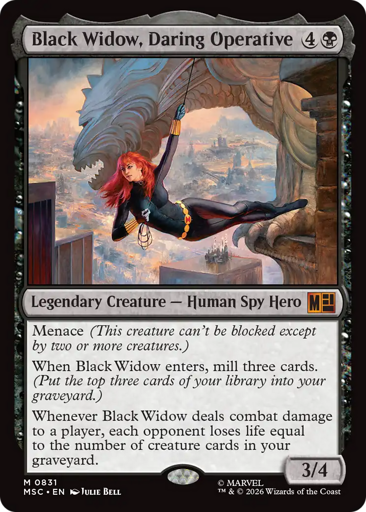 Black Widow, Daring Operative [Marvel Super Heroes Commander] | Card Citadel