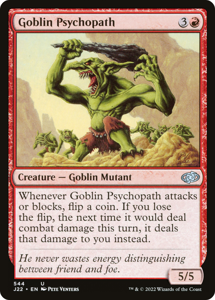 Goblin Psychopath [Jumpstart 2022] | Card Citadel