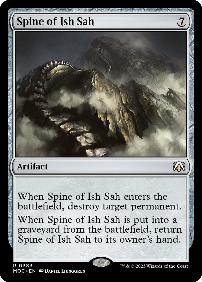 Spine of Ish Sah [March of the Machine Commander] | Card Citadel