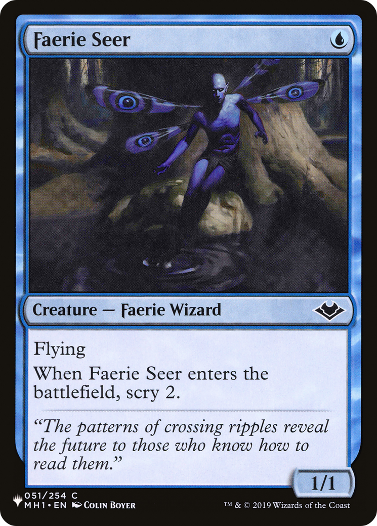 Faerie Seer [The List Reprints] | Card Citadel